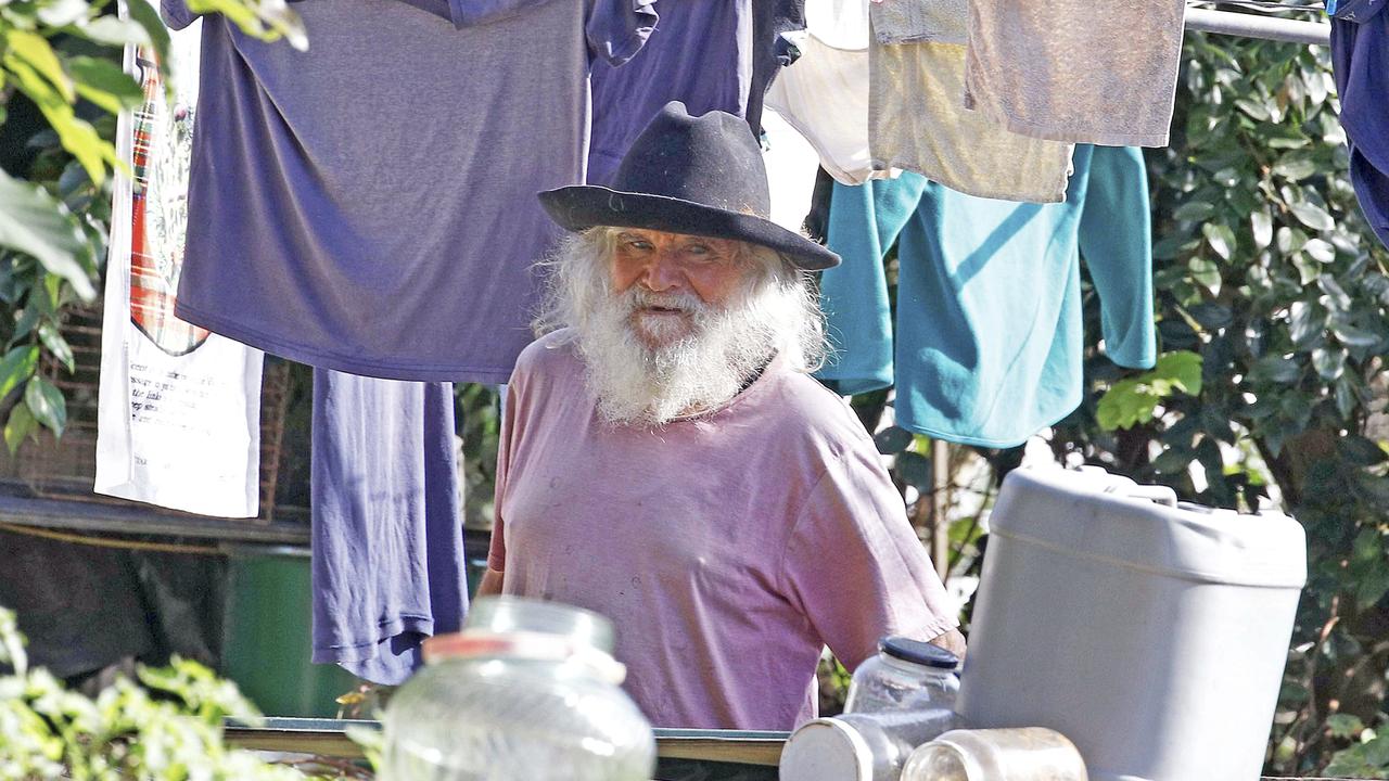 Andrew Cauchi, the father of Joel Cauchi, at his home in Toowoomba on Monday morning. Picture: NCA NewsWire / Tertius Pickard