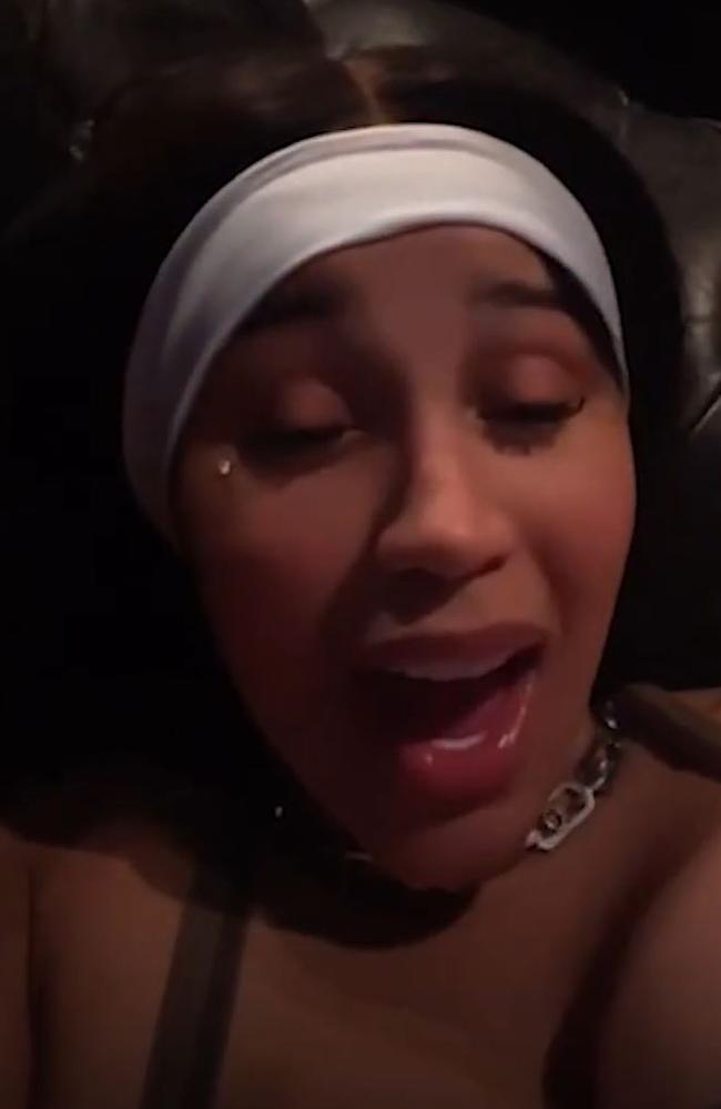 Cardi B is not happy.