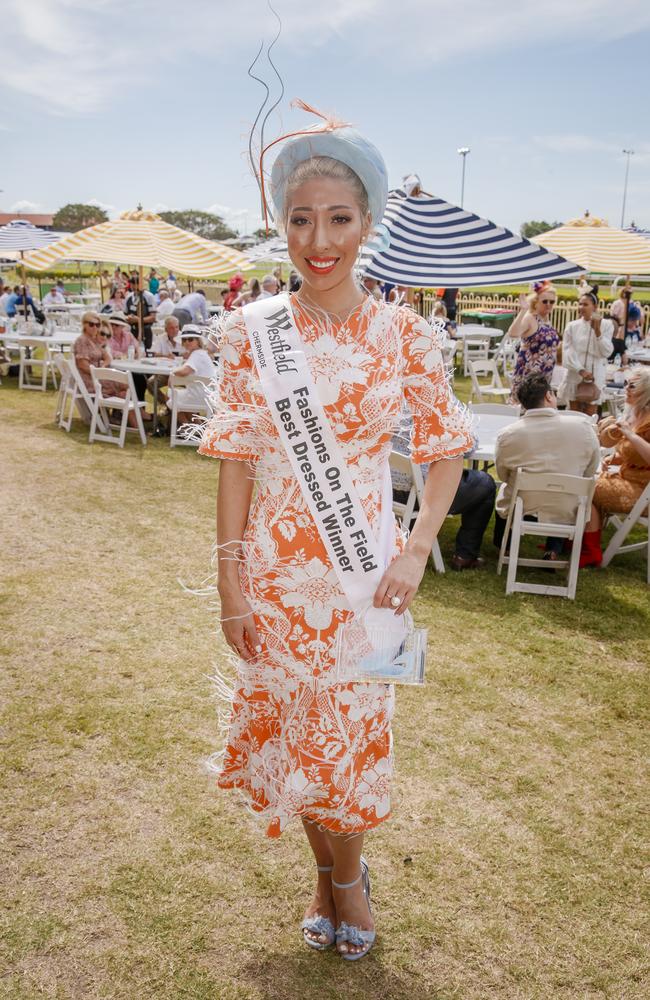 Milano Imai (Westfield Chermside Fashions on the Field Winner). Socials: Damien Anthony Rossi Pictures: Adam Shaw (Vethaak Media)