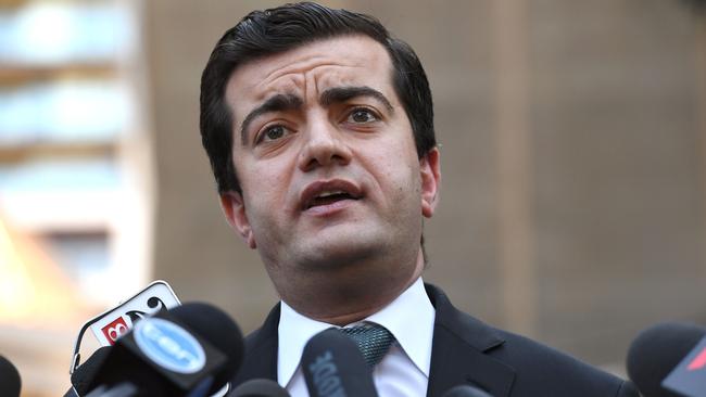 Labor’s Sam Dastyari makes his now-infamous public apology after asking a company with links to the Chinese government to pay a $US1,273 bill incurred by his office.