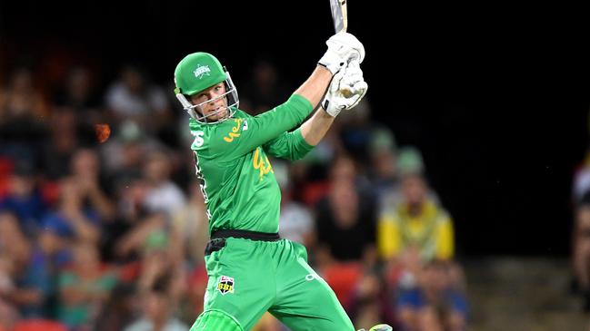 Peter Handscomb will play his last game for the Stars before flying out to India. Picture: Getty Images