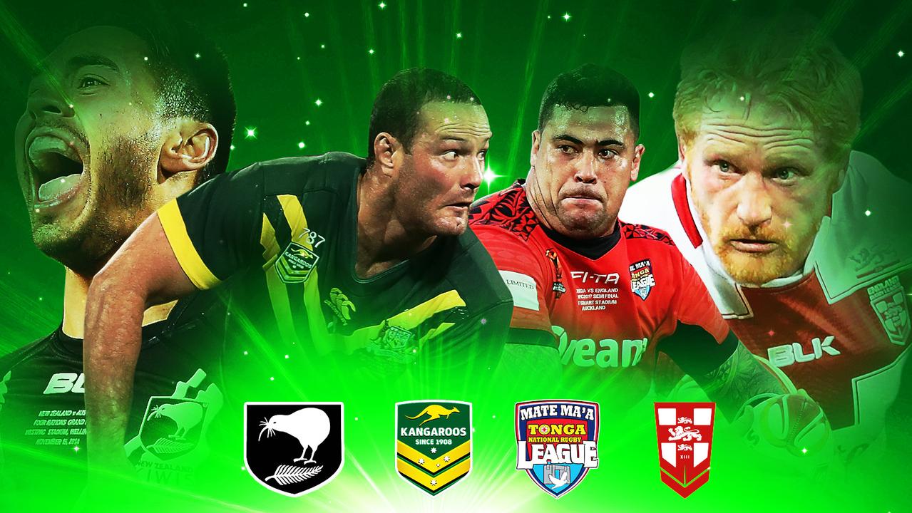Rugby league NRL Tests Australia vs Tonga, New Zealand vs England