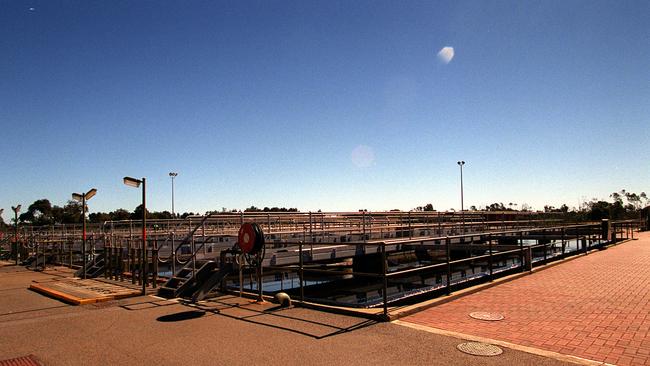 The Port Adelaide Wastewater Treatment Plant in 2002.