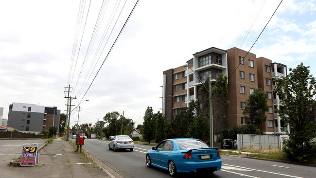 Residents have been campaigning against high-rise developments in Moorebank and surrounding areas. Picture: Robert Pozo