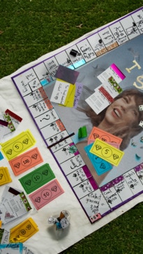 Create your own custom board game using your favourite Taylor Swift album and create a game that you and your swifty friends will love!