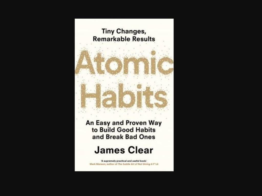 Atomic Habits by James Clear. Picture QBD