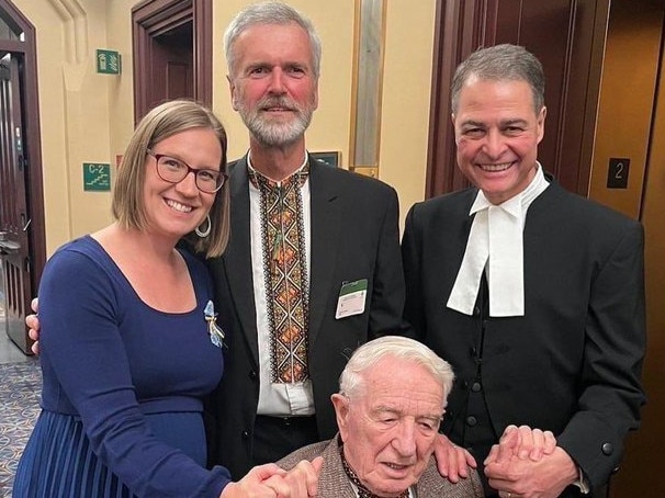 Yaroslav Hunka in the Canadian House of Commons. Picture: X (formerly Twitter)