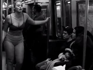 Why this model stripped on the subway