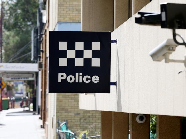 A woman was taken to Gosford Police Stationand charged with drug offences. Picture: Peter Clark