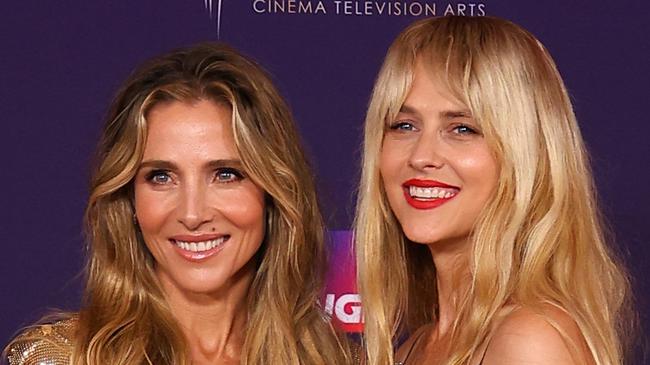 AACTA awards afternoon from HOTA on the Gold Coast - Elsa Pataky and Teresa Palmer Saturday 10th February 2024 Picture David Clark