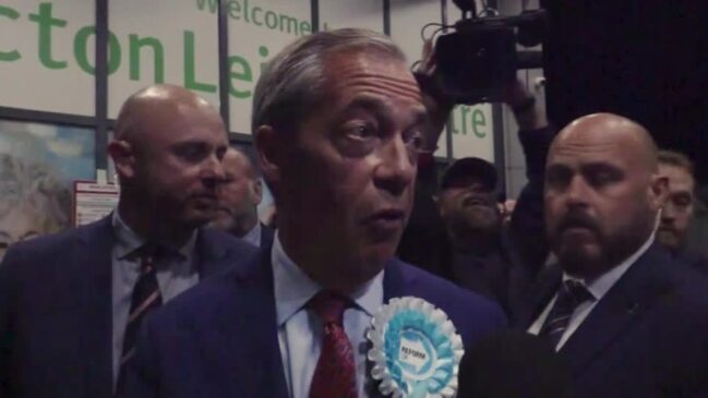 Nigel Farage wins his first seat in UK parliament