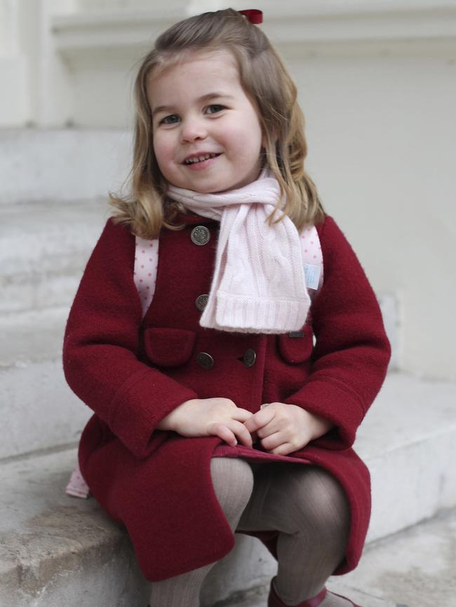 Princess Charlotte. Picture: AP