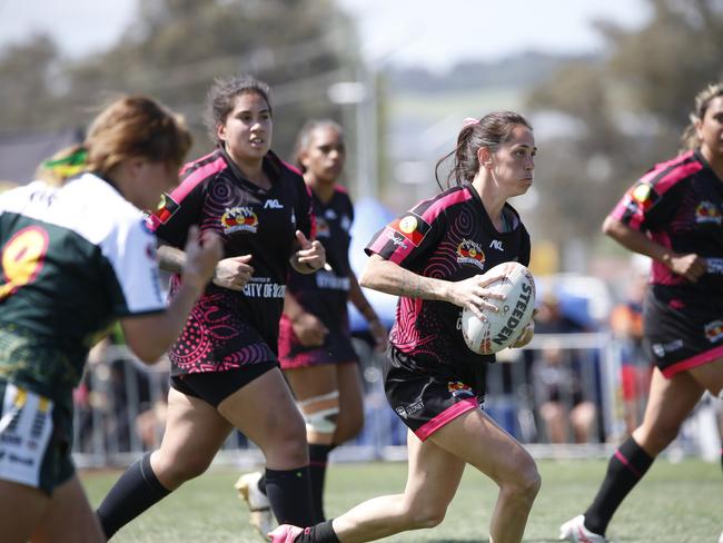 Koori Knockout - Day 4 Womens GF Redfern All Blacks v Bourke Warriors Monday, 7 October 2024 Hereford St, Bathurst NSW 2795, Australia, Picture Warren Gannon Photography