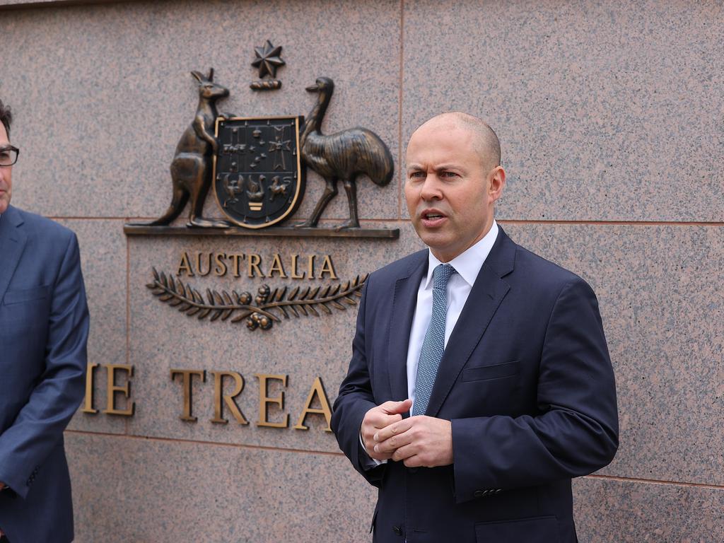 Treasurer Josh Frydenberg is facing mounting pressure ahead of the Federal Budget to answer the needs of lower income Australians. Picture: NCA NewsWire / Gary Ramage