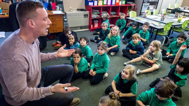 The teachers’ union has been in negotiations with the Department of Education over a new enterprise agreement for almost a year. Picture: Jake Nowakowski