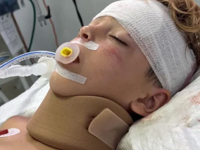 Eight year old Joshua Schuetz is fighting for life in a Bali hospital after being involved in a quad bike accident. Picture: GoFundMe