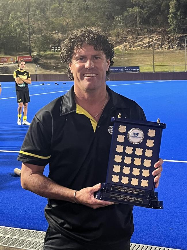 Brent Livermore named Brisbane Hockey Association coach of the year