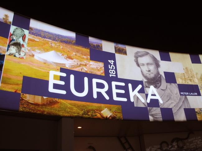 The museum commemorates the role of the Eureka Stockade in shaping our nation