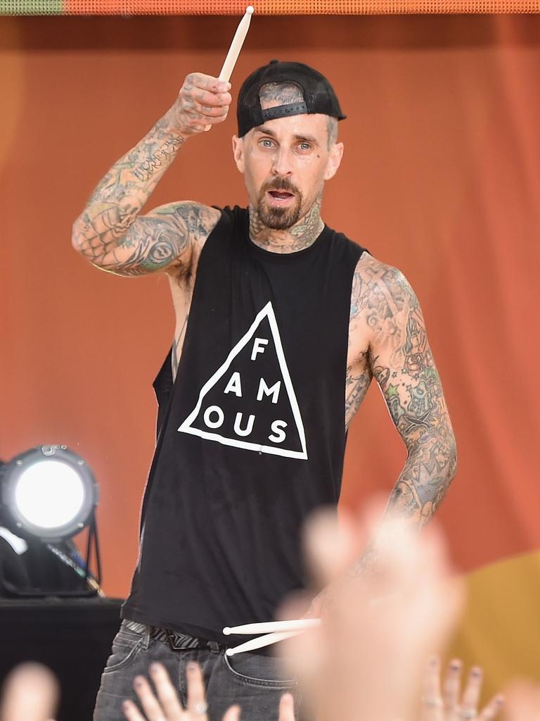 Travis Barker. Picture: Mike Coppola/Getty Images/AFP