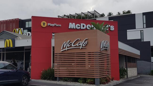 A hungry eater found broken glass in his chips at Elsternwick McDonalds.