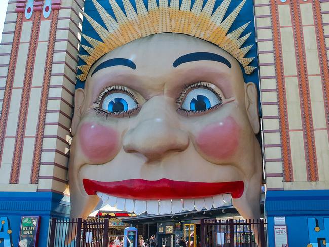 SYDNEY, AUSTRALIA : NewsWire Photos JUNE 26 2024:  A general view of Luna Park in Sydney after the announcement it has been listed for sale. Marking the first time in two decades the iconic amusement park has been put on the market. In a statement, John Hughes, chief executive of Luna Park Sydney, did not outline details of why the park is being sold but said the sale follows major investment at the site including $40-million in upgrades over the last four years. Picture: Newswire / Gaye Gerard