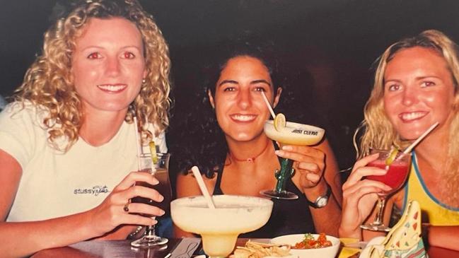 Penny Morse, Francoise Dahan and Lisa Sandher drinking margaritas. Picture: Supplied