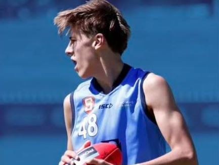 Mercedes' Jack Davies in action for Sturt. Picture: Supplied