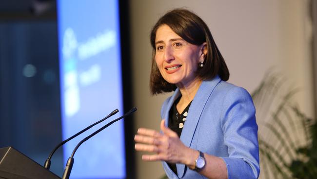 NSW Premier Gladys Berejiklian. Picture: Richard Dobson