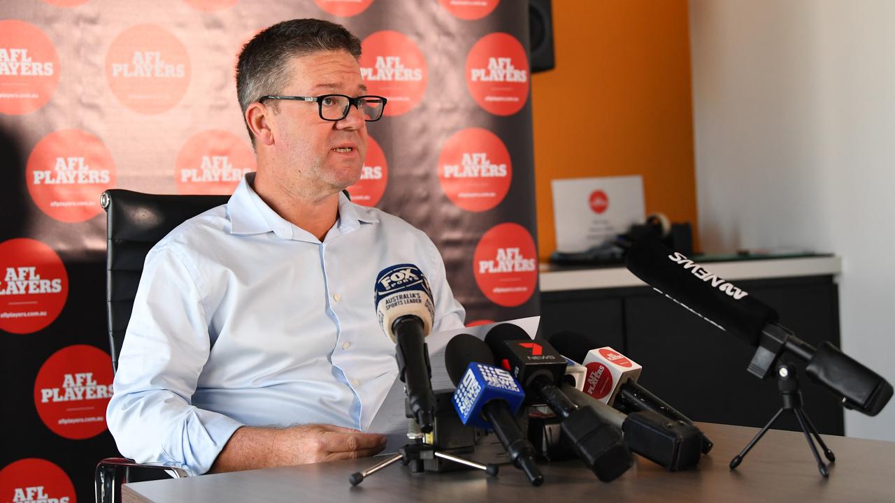 AFLPA CEO Paul Marsh (AAP Image/James Ross)