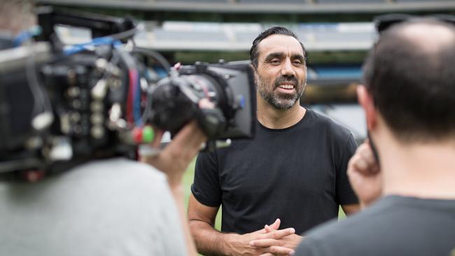 Behind the scenes of the Adam Goodes documentary, The Australian Dream.