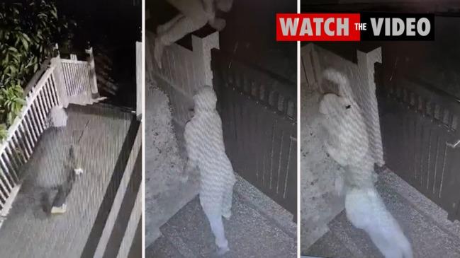 CCTV of alleged break-in at West End property