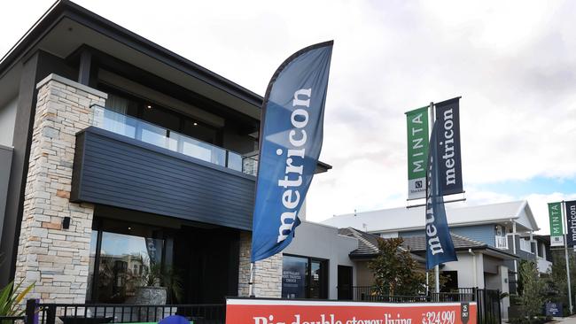 Metricon homes construction in Minta Estate Berwick.Picture: David Caird