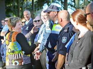 After 38 years service to the New South Wales Police Force, Coffs Harbour Police Station Executive Officer Prue Trethowan has retired. Picture: Frank Redward