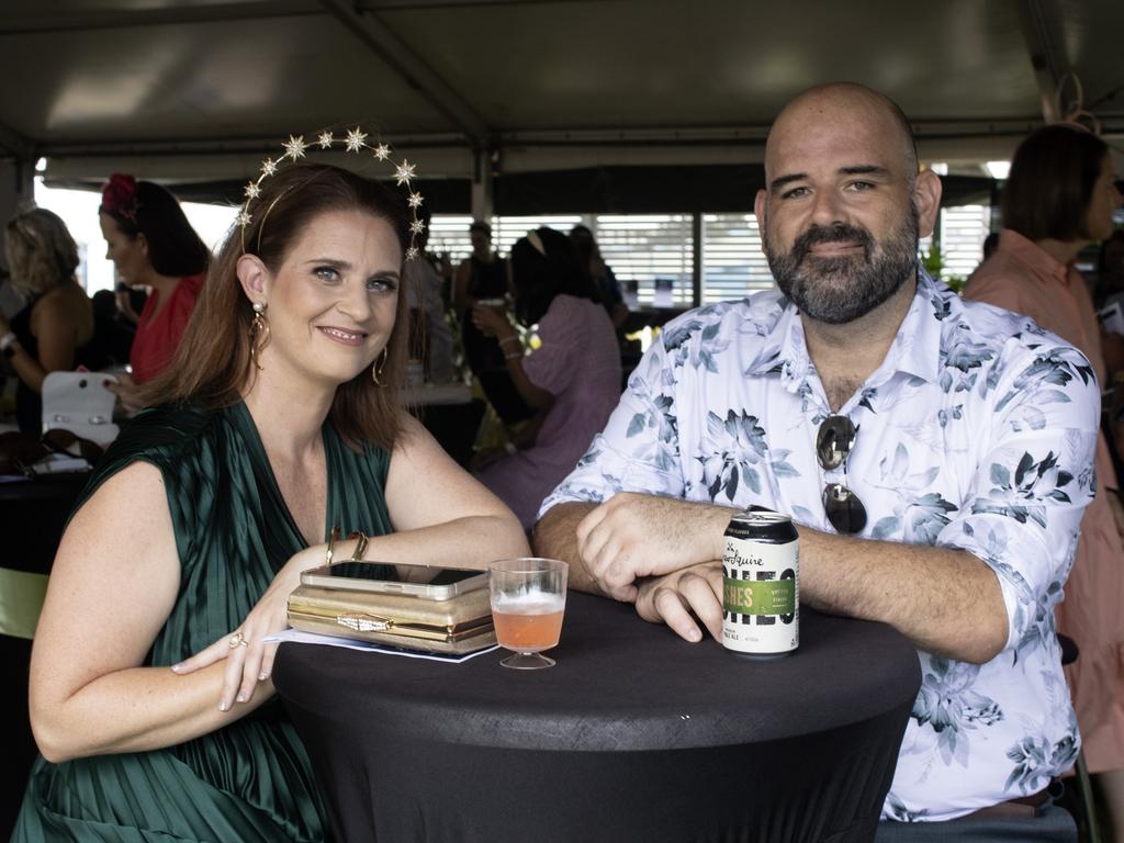 Shaun and Sal at the Bundaberg Catholic Schools Race Day.