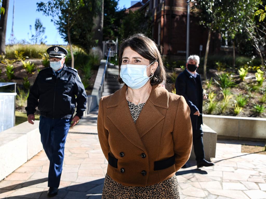 The trip was in breach of stay-at-home orders imposed by NSW Premier Gladys Berejiklian. Picture: NCA NewsWire / Flavio Brancaleone