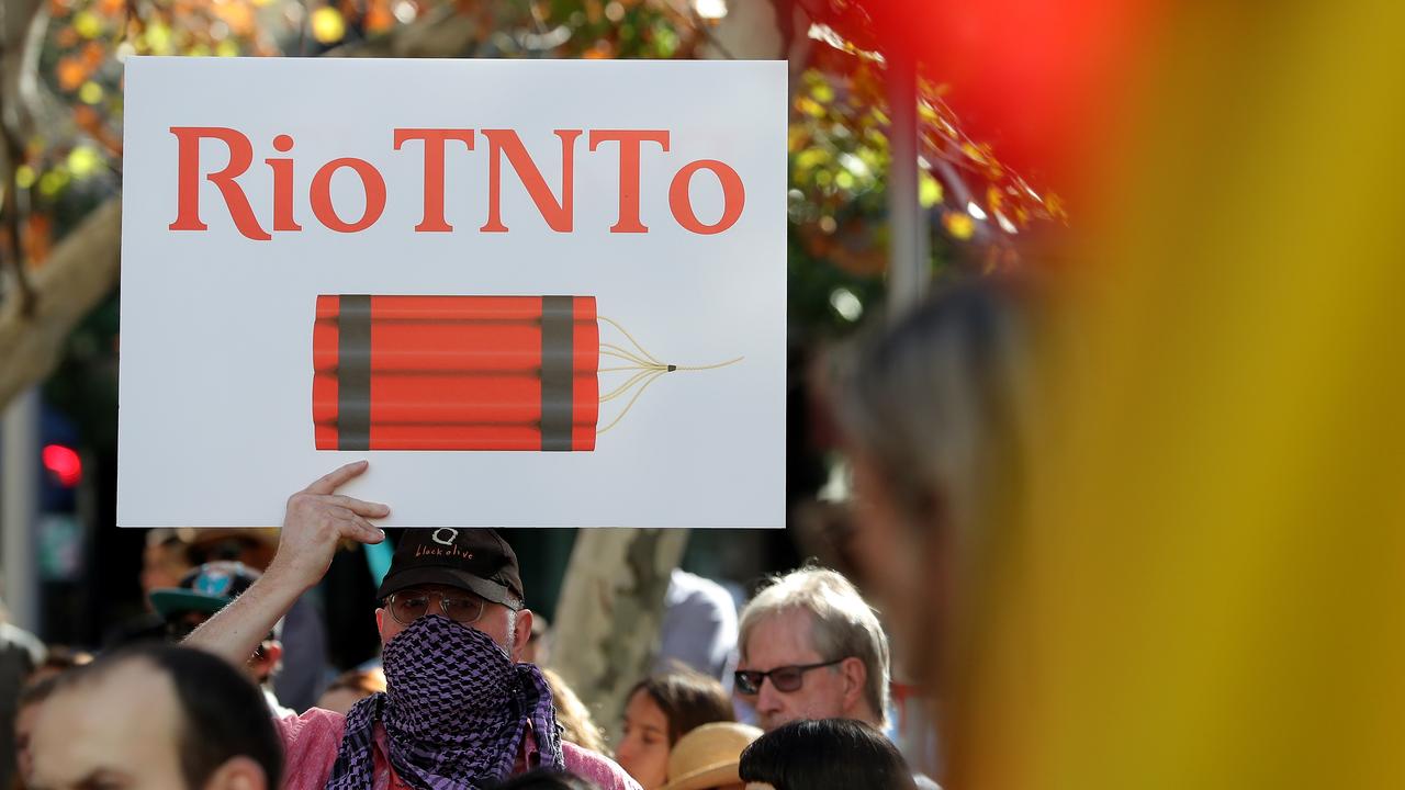 Rio Tinto has acknowledged it will take a long time to rebuild trust. Picture: Richard Wainwright/AAP