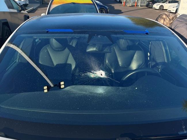 Police in Oregon say shots were fired at a Tesla dealership. Photo: Tigard Police Department