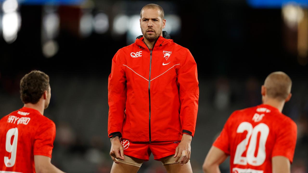 Lance Franklin of the Swans. Picture: Michael Willson