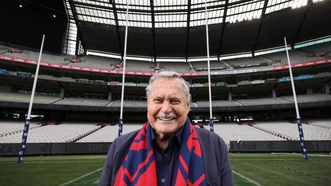 Ron Barassi has died aged 87. Picture: David Caird