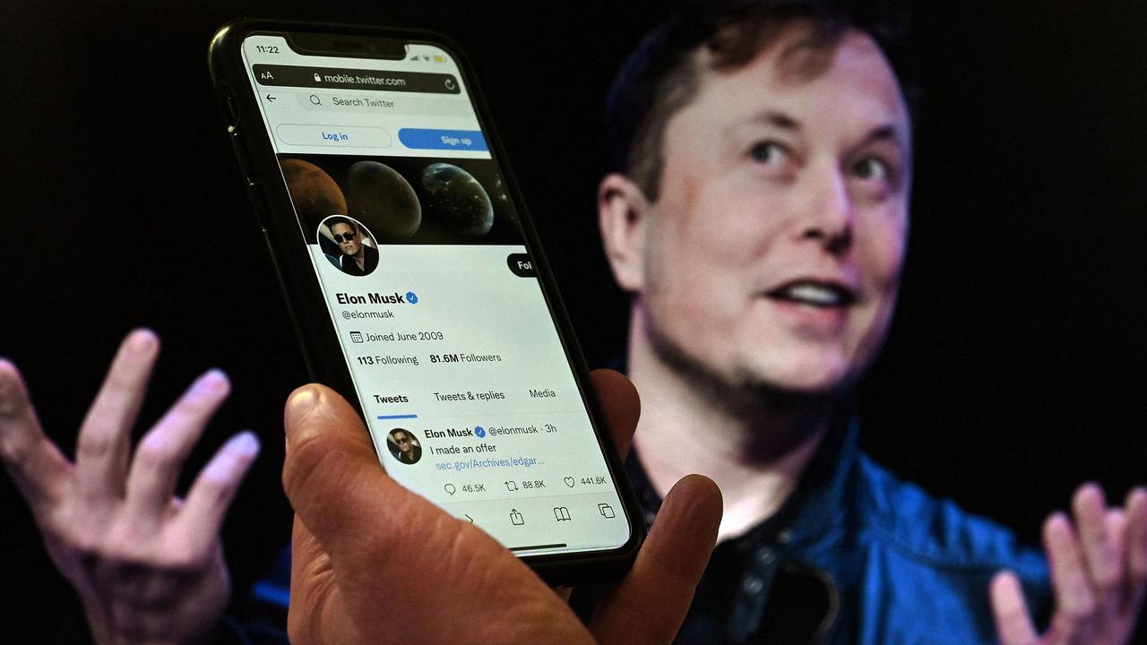 Elon Musk is under fire after slamming Dr Anthony Fauci. Picture: Olivier Douliery/AFP