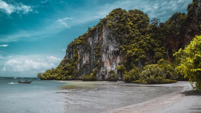Best beach in Krabi, Thailand? Railay Beach
This picturesque peninsula in Krabi in fact has several beaches to explore. Picture: Kevin Bosc/Unsplash