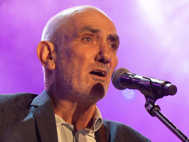 Sealink Carols by Candlelight at Elder Park -  Paul Kelly performs. Picture: Brett Hartwig