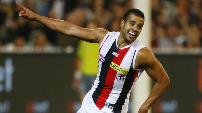 Ahmed Saad during his days at St Kilda. Picture: Wayne Ludbey