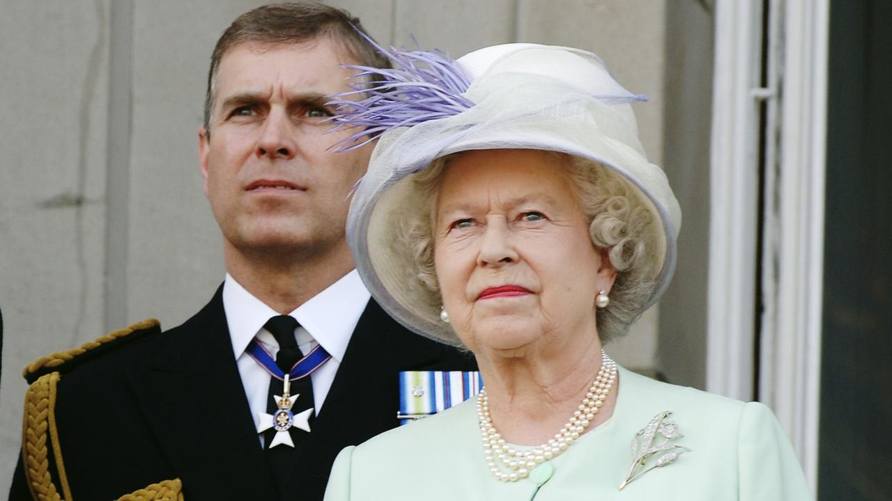 The Queen’s son was spotted for the first time since the settlement driving through Windsor on March 8. Picture: Anwar Hussein/Getty Images.