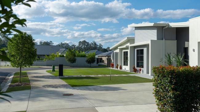 A streetscape of the master-planned community, Hillside, by Urbex. Image supplied.