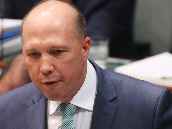 The citizenship laws will protect personal decisions about citizenship made by Mr Dutton and his successors from merits reviews. Picture: Kym Smith