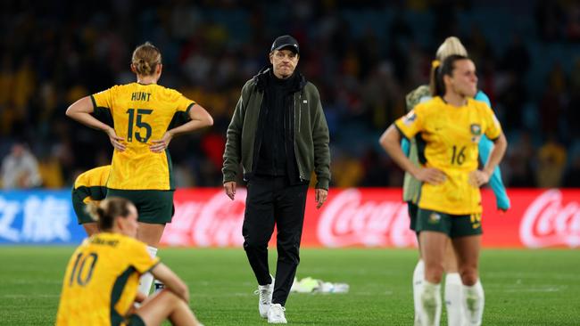 For Gustavsson, the Olympic qualifiers are a chance for the Matildas to right the wrongs of their World Cup campaign. Picture: Getty Images