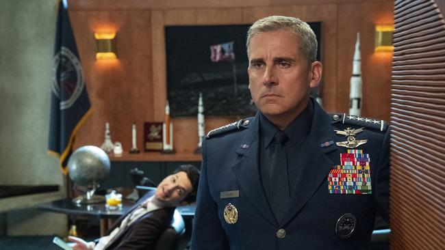 Netflix cancelled Steve Carell series Space Force. Picture: Netflix