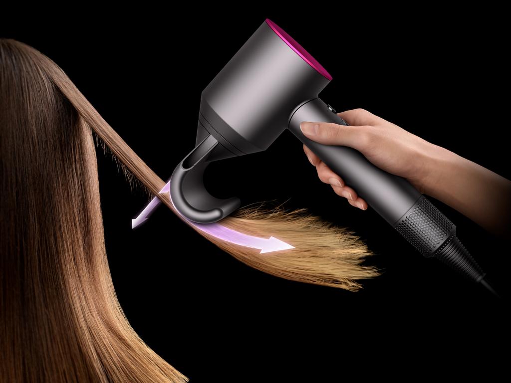 The Flyaway attachment helps you achieve a “smooth shiny finish”.