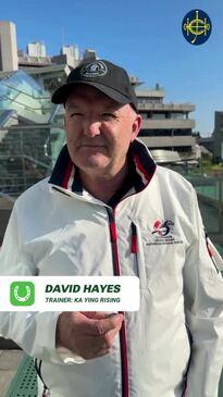 David Hayes speaks on Ka Ying Rising ahead of the Hong Kong Sprint